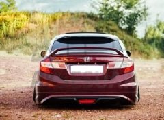 Honda Civic 2012 (Modulo) Özel Tasarım Arka Karlık