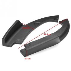 CIVIC FC5 2016-2020 IÇIN UYUMLU ARKA ÇIKINTILI FLAP PIANO BLACK