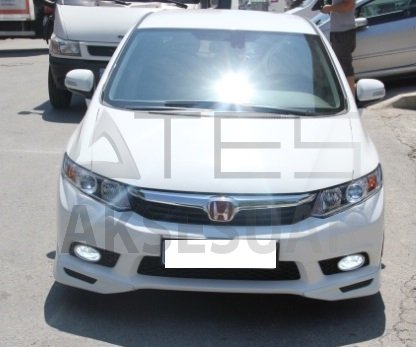 Honda Civic 2012 (Özel Tasarım) Ön Karlık 2 Parça Boyalı