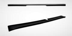 W211 (2000-2008) E SERISI IÇIN UYUMLU CAM ÜSTÜ SPOILER  - PIANO BLACK (PARLAK SIYAH)