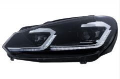 GOLF 6 2008-2012 IÇIN UYUMLU LED FAR