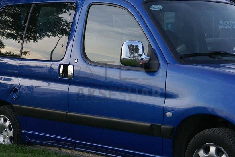 Peugeot Partner Krom Ayna Kapağı 2 Parça Abs 1996-2008 Arası