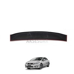 Honda Civic 9 Arka Cam Üstü Spoyler İnce Model (ABS) 2012-2016
