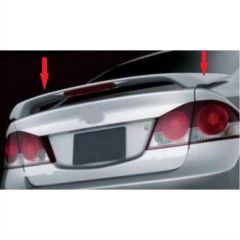 CIVIC FD6 2006-2012 IÇIN UYUMLU  ISIKLI SPOILER (BOYASIZ)