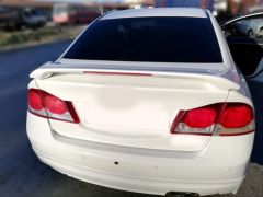 CIVIC FD6 2006-2012 IÇIN UYUMLU  ISIKLI SPOILER (BOYASIZ)