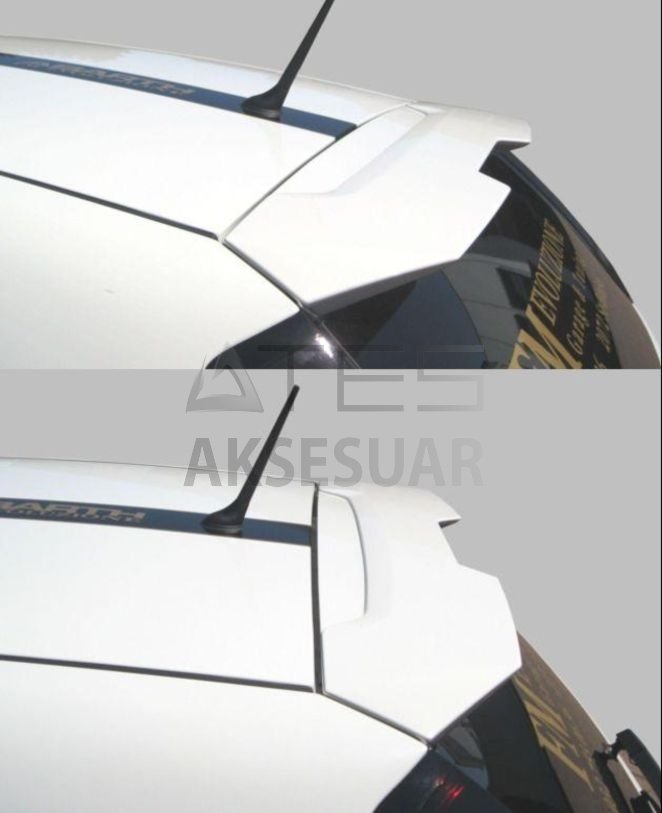 Fiat Grande Punto Işıksız Spoiler Boyalı