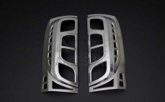 Citroen Nemo Saten Krom Stop Çerçevesi 2 Parça Abs 2007 ve Sonrası