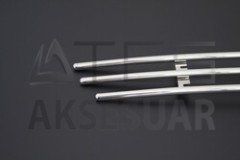 Peugeot Partner 2 Tepee Krom Ön Tampon Koruma 2008 ve Sonrası