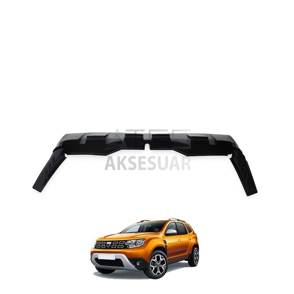 Dacia Duster Arka Cam Üstü Spoyler Mat Siyah (ABS) 2018-Sonrası
