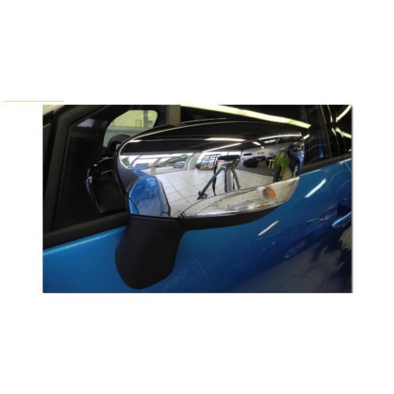 Renault Captur Ayna Kapağı 2 Parça Paslanmaz Çelik 2013-