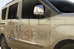 Fiat Doblo 2 Krom Cam Çıtası 4 Parça 2020 ve Sonrası