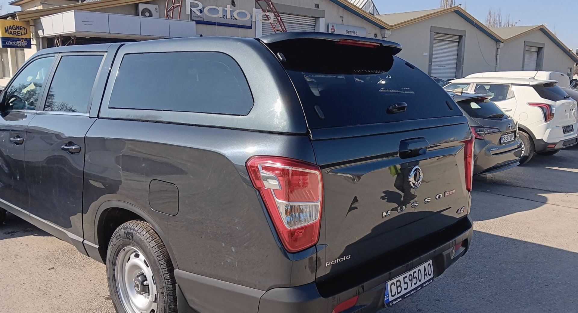 Ssangyong Musso Grand Camlı Kabin