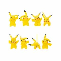 POK PKW2604 PPokemon Battle 8Li Figür Seti Pikachu Set