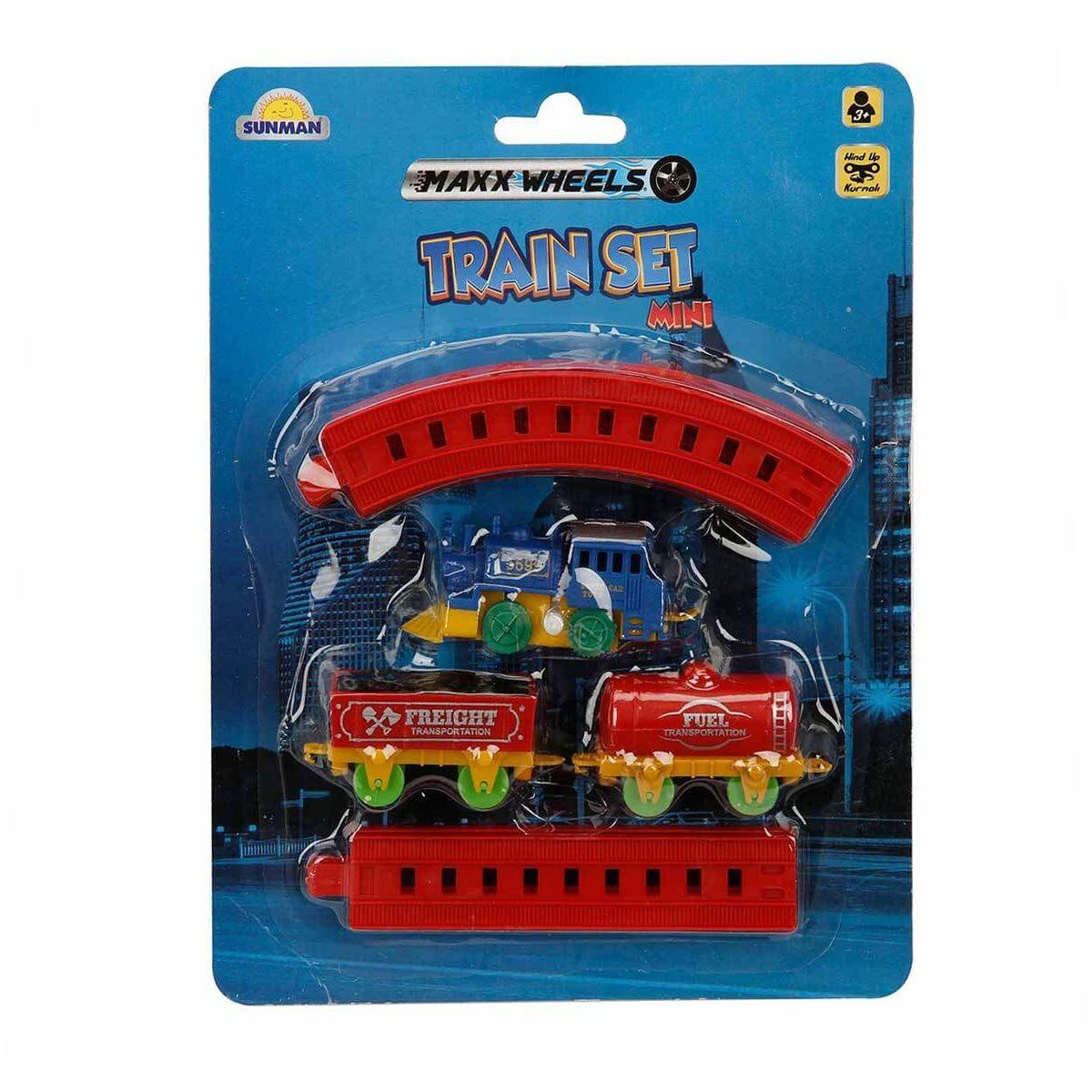 2559 Maxx Wheels Mini Tren Seti 11 Parça -Sunman