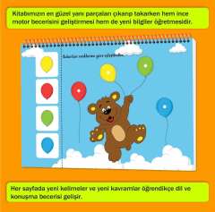 Cırtlı Kitaplar Konuşma ve Dikkati Geliştiren Etkinlik Kitabım 16-24 Ay