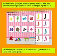 Cırtlı Kitaplar Konuşma ve Dikkati Geliştiren Etkinlik Kitabım 3-5-Yaş