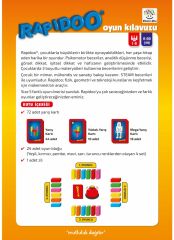 Rapidoo Dikkat Geliştiren Zeka Oyunu 6-99 Yaş