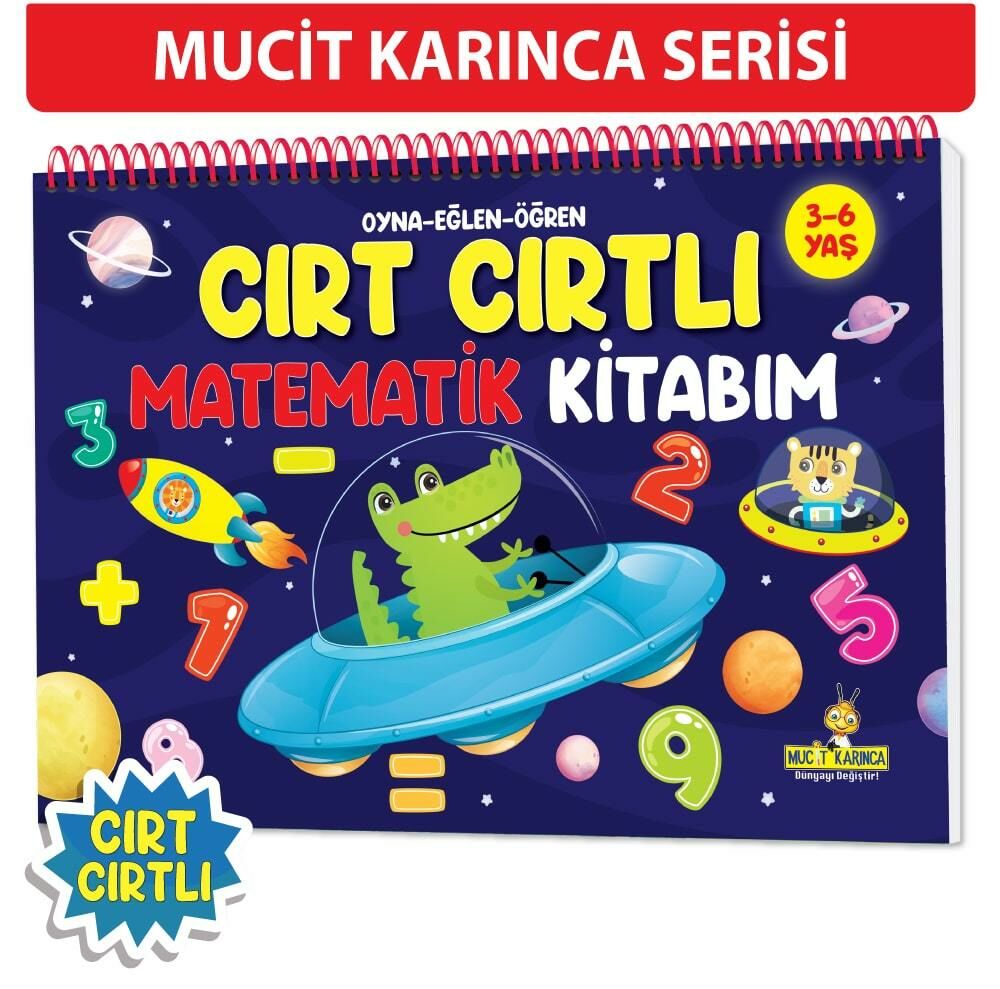 Cırtlı Matematik Kitabım Oyna-Eğlen-Öğren 3-6 Yaş