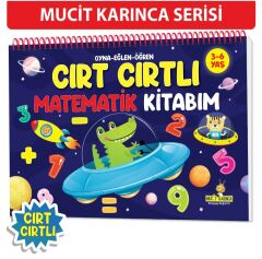 Cırtlı Matematik Kitabım Oyna-Eğlen-Öğren 3-6 Yaş