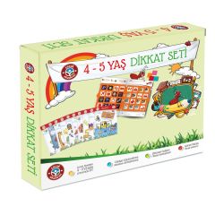 Çocuk Akademi 4-5 Yaş Dikkat Seti