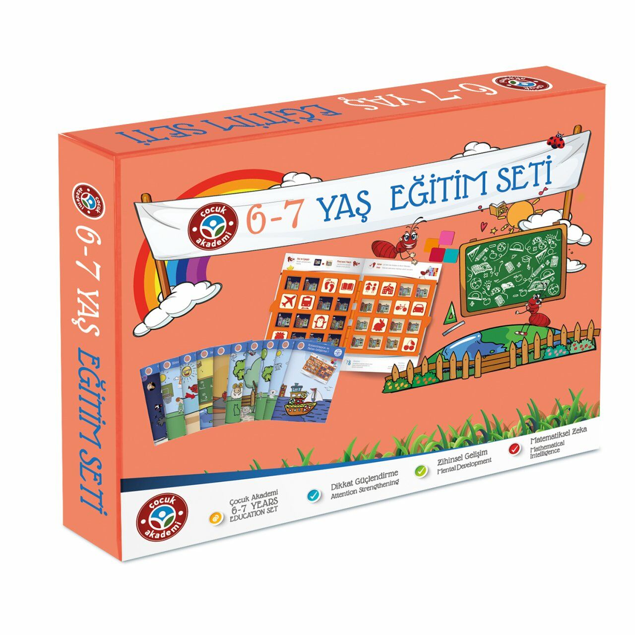 Çocuk Akademi 6-7 Yaş Dikkat Seti