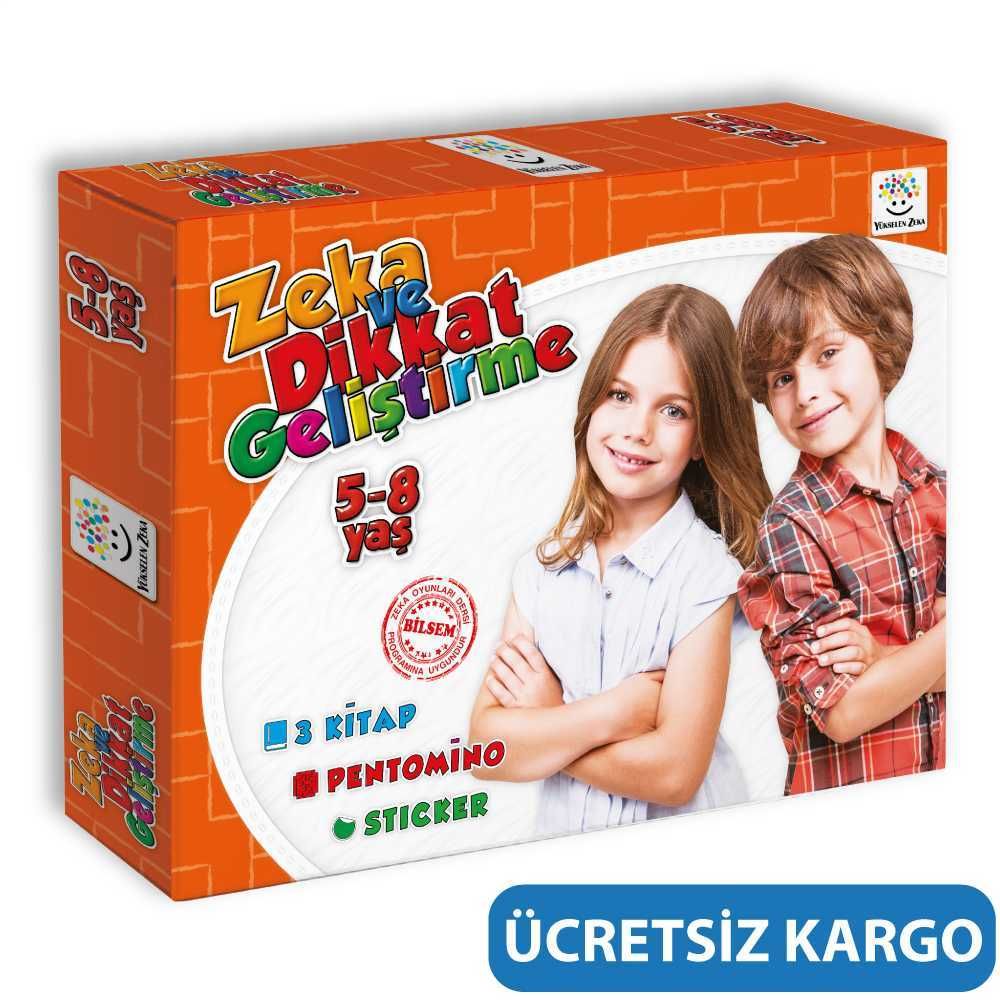 Zeka ve Dikkat Geliştirme Seti 5-8 Yaş