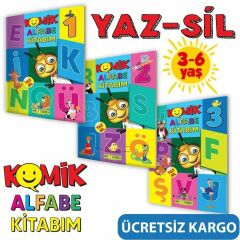 Mucit Karınca Komik Alfabe Kitabım 3-6 Yaş
