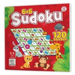 Stickerlı Sudoku Seti 5-8 Yaş