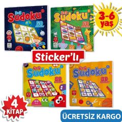 Stıckerlı Sudoku Seti 3-6Yaş