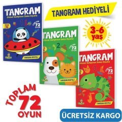 Mucit Karınca Tangram Dikkat Geliştirme Seti 3-6 Yaş