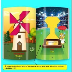 Mucit Karınca Tangram Dikkat Geliştirme Seti 3-6 Yaş