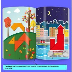 Mucit Karınca Tangram Dikkat Geliştirme Seti 3-6 Yaş