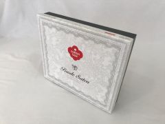 Cotton Box Brode Nakışlı Çift Kişilik Saten Nevresim Takımı King Antrasit