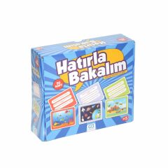 5108 CA Games,  Hadi Hatırla  - Eğitici Hafıza Oyunu / +5 yaş