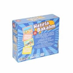 5108 CA Games,  Hadi Hatırla  - Eğitici Hafıza Oyunu / +5 yaş