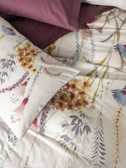 Cotton Box Tek Kişilik Nevresim Takımı Flos Bordo 8680108078631