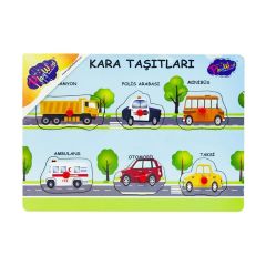 147/148 Ahşap Tutmalı Kara ve Hava Taşıtları