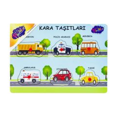 147/148 Ahşap Tutmalı Kara ve Hava Taşıtları