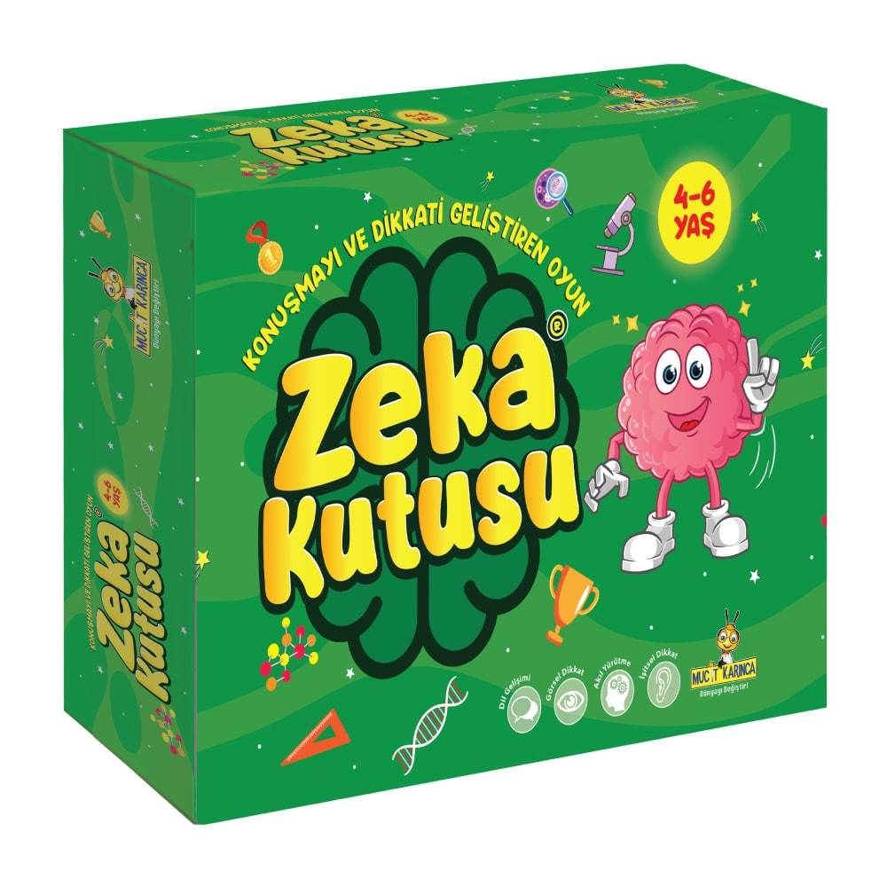 Zeka Kutusu Konuşmayı Ve Dikkati Geliştiren Oyun 4-6 Yaş