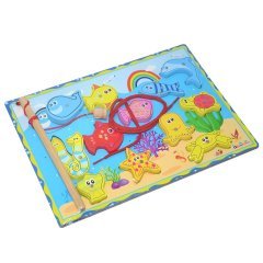 Geometrik İpe Dizme İpli Balık Oyunu