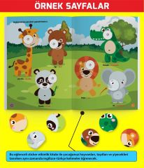 İlk Sticker Kitabım Türkçe İngilizce 2-4 yaş