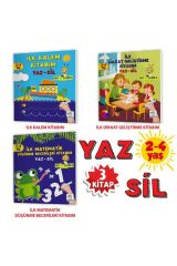 Mucit Karınca Serisi Yaz Sil Kitaplar 1. Seri (2-4 Yaş)