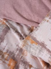 Cotton Box Flanel Nevresim Takımı Çift Kişilik Rina Kiremit