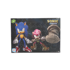 SO7868 Sonic 48 Parça Frame Puzzle -Laço Kids