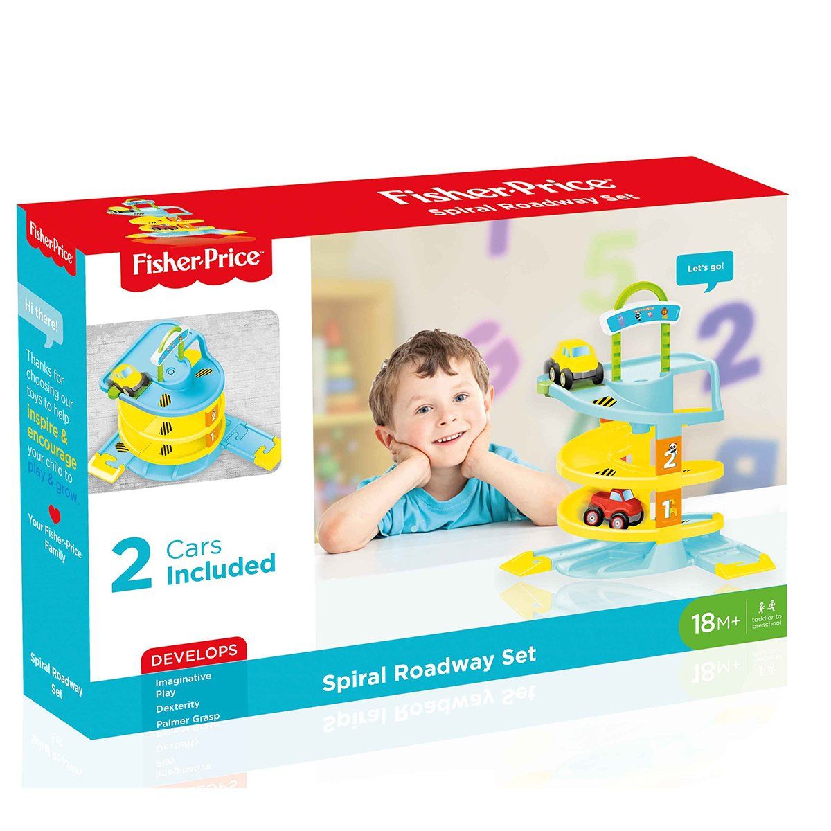 1826 FISHER PRICE SPIRAL YOL SET