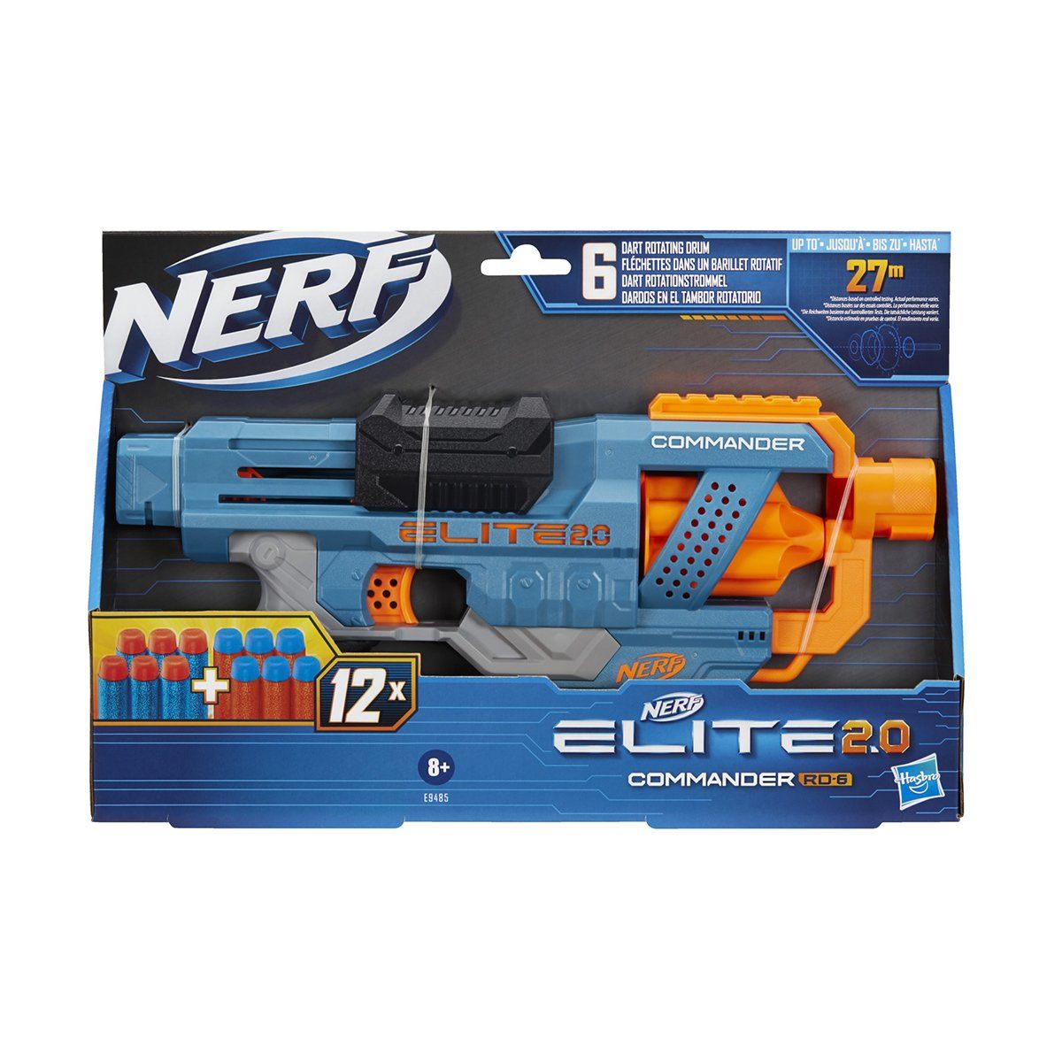 E9485 Nerf Elite 2.0 Commander +8 yaş