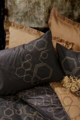 Cotton Box Dark Çift Kişilik Nevresim Takımı Dawn Bakır