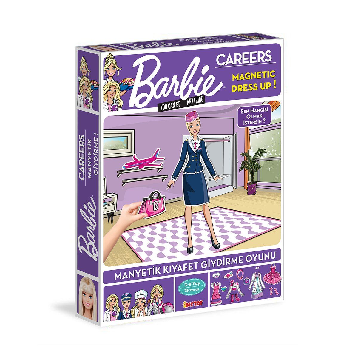 1918 BARBIE KARİYER KIYAFET GİYDİRME
