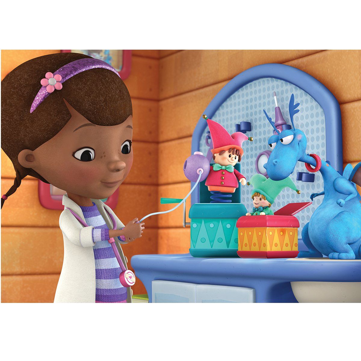 DOC714 Doc McStuffins 100 Parça Puzzle -KS Puzzle