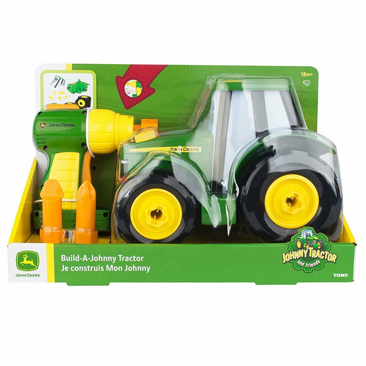 46655 John Deere - Yap Oyna Traktör Johnny +18 ay